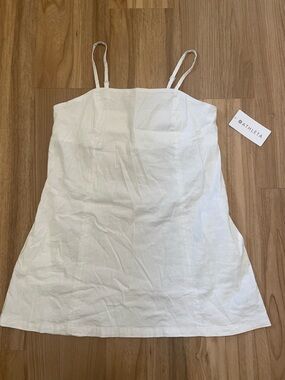 Athleta Paradise Cami Dress White Size L